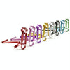 Metal Ribbon Suspended Wine Bottle Holder Home Desktop Decorative Ornaments(Black)