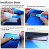 For ZTE Nubia Z70 Ultra 5G 2 PCS/Set IMAK HD Glass Rear Camera Lens Film