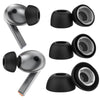 For Samsung Galaxy Buds3 Pro AhaStyle WG173 Earphone Silicone Earbuds, Size: M(Black)