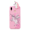 For Huawei P20 Lite Shockproof Cartoon TPU Protective Case(Unicorn)