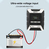 MPPT Solar Controller 12V / 24V / 48V Automatic Identification Charging Controller with Dual USB Output, Model:30A