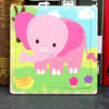 5 PCS KBX-017 Children Wooden Picture Puzzle Baby Early Education Toys(Elephant)