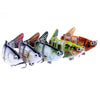 HENGJIA JM020 5# 11cm 18g Multi-section Plastic Hard Baits Fishing Lures Set Fishing Tackle Baits