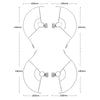 STARTRC 1109131 Drone Propeller Protective Guard Anti-collision Ring for DJI Mini  2 / Mavic Mini(Grey)