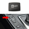 For BMW 3 Series Left Driving Car Central Control Multi-function ESP Button 6131 9252 912(Black)