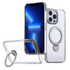 For iPhone 13 Pro Wing Series Gen2 MagSafe Metal Ring Holder Phone Case(Transparent)
