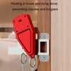 Portable Door Stop Alarm with 80dB Siren - Home Security