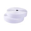 2.5cm Wide Nylon Clothing Textile Accessories Without Glue Hook and Loop Fastener(White)
