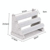 Detachable Velvet Bangle Bracelet Stand Watch Jewelry Display Rack, Style: Three Layer Ice Flower Velvet