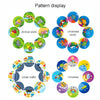 Intelligent Children Projector Early Education Learning Drawing Board Game Puzzle Painting Toy Set(Painting Table - Blue)