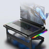 NUOXI Q9 RGB Lighting Effect Laptop Cooler(Black)