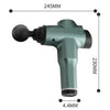 Muscles Relax Massager Portable Fitness Equipment Fascia Gun, Specification: 6232 32 Gears Blue(AU Plug)