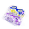 JIEHU JH8560 Children Waterproof and Anti-fog Cartoon Cat Shape Swimming Goggles(Blue Yellow)