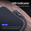 ENKAY 180 Degrees Rotating USB to 8 Pin Charging Data Cable with LED Light, Length:1m(Red)