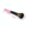 Wooden Handle Soft Head Buffer Foundation Powder Blush Brush Makeup Tools(Pink)