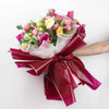 20 Sheets / Pack Phnom Penh Flower Matte Paper Flower Wrapping Paper Bouquet Jelly Film Waterproof Gift Wrapping Paper 58x58cm, Colour: Khaki