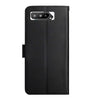 For Asus ROG Phone 5 ZS673KS Genuine Leather Fingerprint-proof Flip Phone Case(Black)