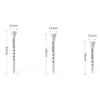 30pcs /Box PGM QT029 Golf Wooden Tee Limit Adjustable Height Ball Spike Golf Depth Marker Tee(53mm)