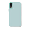 For iPhone XR Skin Feeling Jelly Series TPU + PC Full Coverage Phone Case(Light Green)