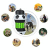 Outdoor Sports Anti-fall Water Bottle Portable Leak-proof Silicone Folding Cup, Shape: Football(550ml)