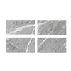 4 PCS  Crystal Film Wall Tile Sticker Imitation Marble Pattern Wall Sticker(DLS023)