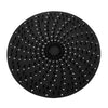 Air Fryer Reusable Silicone Liner Mat Non-Stick Steamer Pad Kitchen Accessories Round 20cm Black