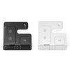 S80-A 3-in-1 Portable Magnetic Foldable Wireless Charger Phone Watch Earphone Charger(White)