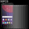 50 PCS 0.26mm 9H 2.5D Tempered Glass Film For Alcatel Pixi 4 5.0 4G / 5045