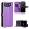 For Asus ROG Phone 7 Diamond Texture Leather Phone Case(Purple)