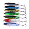 HENGJIA PE018 10cm/13g Propeller Tractor Shaped Hard Baits Fishing Lures Tackle Baits Fit Saltwater and Freshwater (4#)