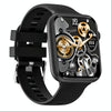 HT15 1.85 inch Silicone Band IP67 Waterproof Smart Watch, Support Bluetooth Calling / Sleep Monitoring(Black)