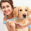 Silicone Pet Toothbrush Set (Green) - Cat & Dog Dental Care