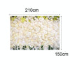 2.1 X 1.5m Festive Photography Backdrop 3D Wedding Flower Wall Hanging Cloth, Style: C-1886