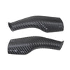 For Tesla Model 3 / Y 2pcs/Set Car Turn Signal Lever Carbon Fiber Pattern Protective Cover(Matt Black)