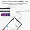 NK-107 Pro 3 in 1 USB-C / Type-C + 8 Pin Male to USB + RJ45 + 8 Pin Charging Female Interface Adapter