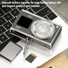 4K HD Optical Zoom Digital Camera 60MP Dual Screen Selfie Camera, No Memory(Silver)