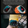 LEMFO K61 Pro 1.96 inch BT5.0 Sport Smart Watch, Support Bluetooth Call / Sleep / Blood Oxygen / Heart Rate / Blood Pressure Health Monitor(Orange)