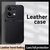 For Redmi Note 13 Pro 4G Global Litchi Leather Magnetic Full Coverage Shockproof Phone Case(Black)