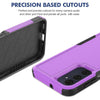 For Samsung Galaxy A16 5G 2 in 1 PC + TPU Phone Case(Purple)