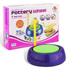 Portable Mini DIY Manual Electric Porcelain Pottery Children Art Education Crafts
