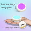TL004-RGB USB Charging RGB Light Effect Ambient Light with Remote Control(White Silver Edge)