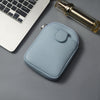 Universal Litchi Texture Phone Crossbody Bag Leather Case for 5.5-7.2 inch Phones(Blue)