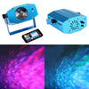 3W x 3 RGB Mini Water Wave Projector with Remote Control, EU Plug