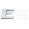 Car Vehicle Badge Emblem 3D English Letter E Self-adhesive Sticker Decal, Size: 4.5*4.5*0.5cm