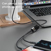 Yesido CA87 2 in 1 USB-C / Type-C to 8 Pin + USB-C / Type-C Fast Charging Cable, Length: 1.2m