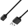 For Suunto Wing HS231 Bone Conduction Earphone Magnetic Charging Cable, Length: 1m(Black)