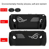 For ASUS Rog Ally Gaming Console Multicolor Silicone Case With 2 Button Caps(Gold)