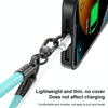 DUX DUICS Stoyobe PL-II Universal Silicone Phone Wrist Strap Anti-lost Lanyard(Luminous White)