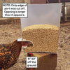 DIY Chicken Feeders Automatic Poultry Feeders Kit For Buckets, Barrels, Troughs, Spec: 4pcs/set Orange