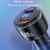 88W Vehicle Mini Fast Charging Charger Car One To Two Cigarette Lighter